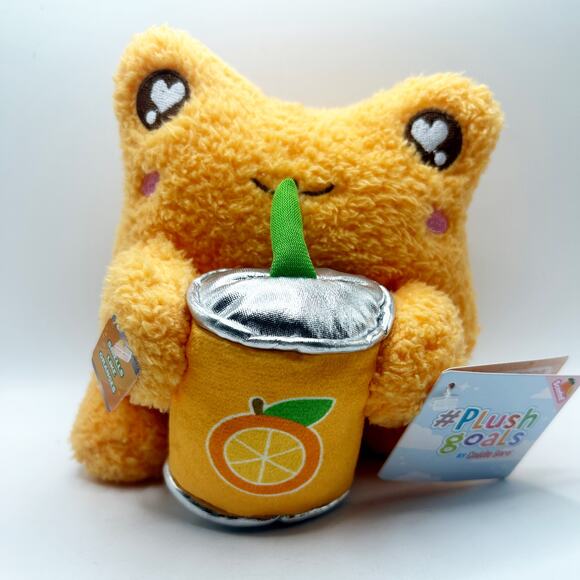 Plush Goals by Cuddle Barn 6'' Orange Soda Wawa Plush Toy | New With Tags - Picture 6 of 6